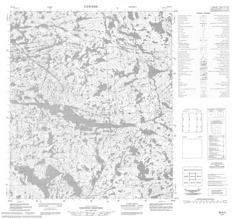 056A05 - NO TITLE - Topographic Map