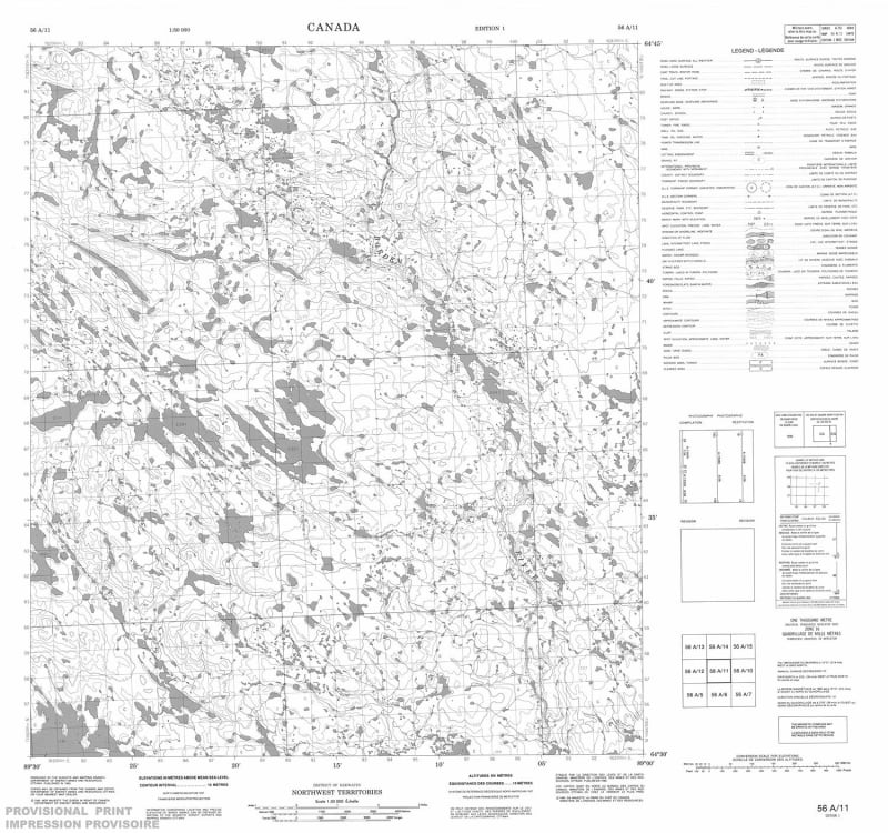 056A11 - NO TITLE - Topographic Map