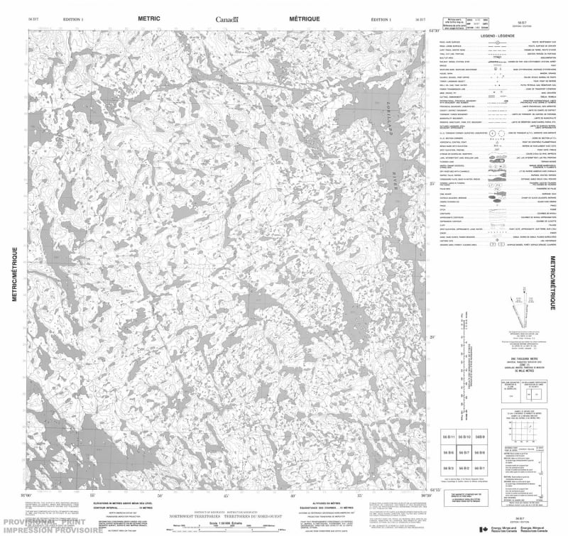 056B07 - NO TITLE - Topographic Map