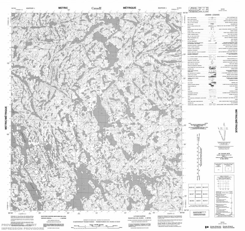 056B08 - NO TITLE - Topographic Map