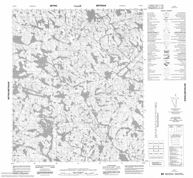 056B11 - NO TITLE - Topographic Map