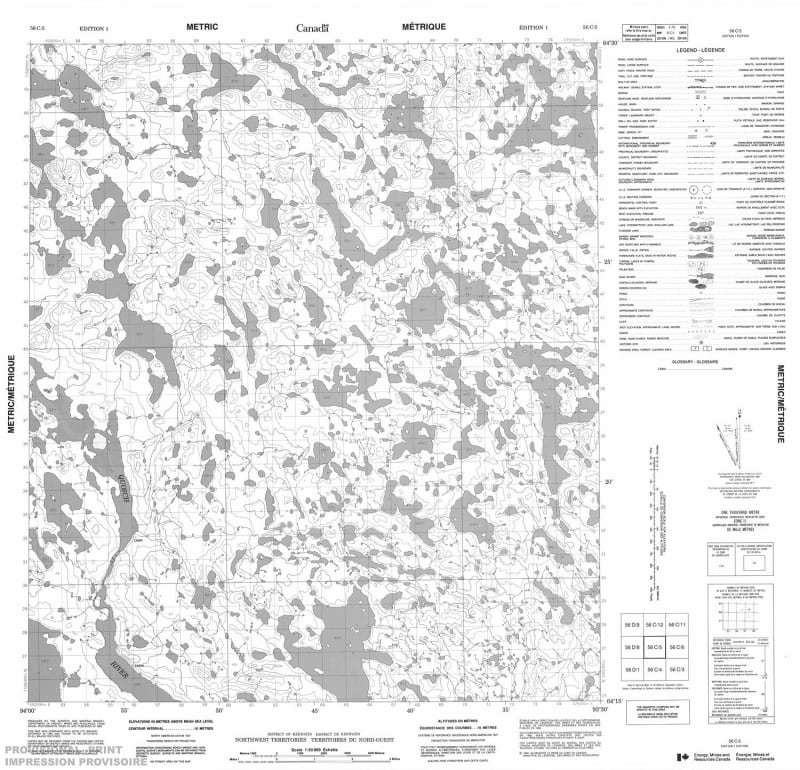 056C05 - NO TITLE - Topographic Map