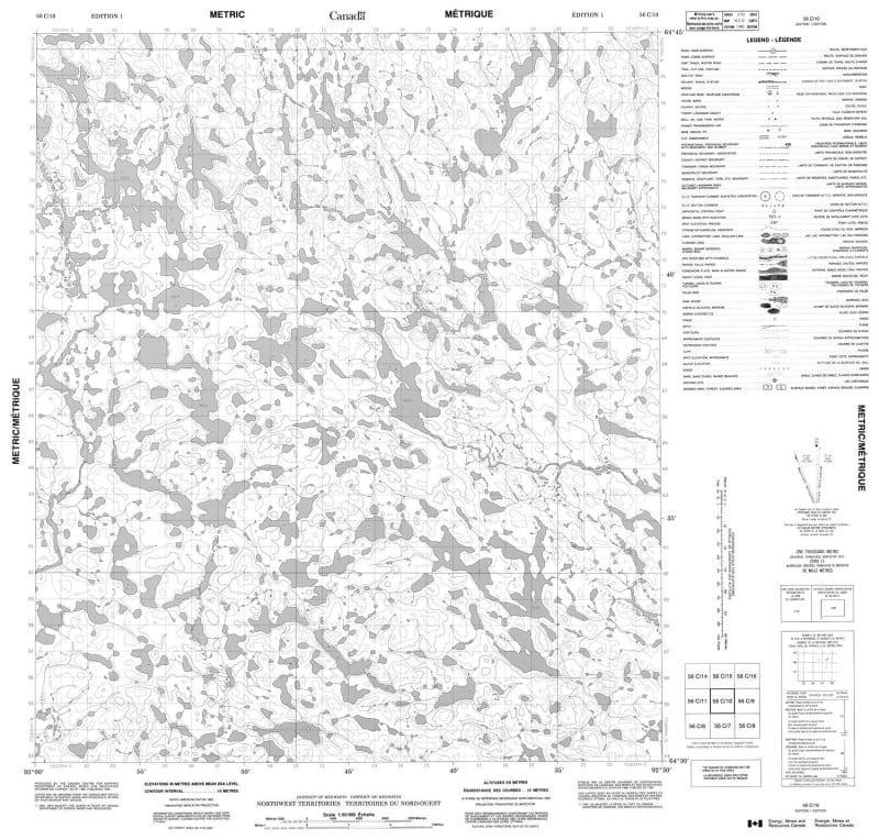 056C10 - NO TITLE - Topographic Map