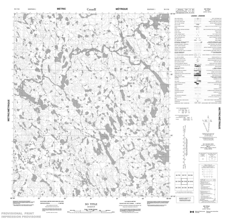 056C16 - NO TITLE - Topographic Map