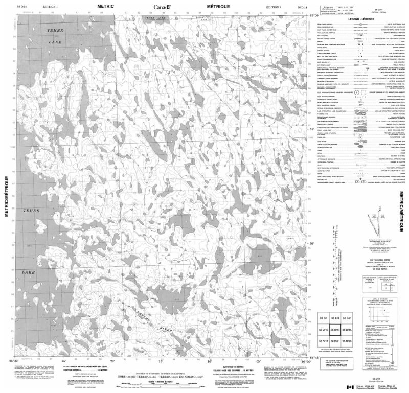 056D14 - NO TITLE - Topographic Map