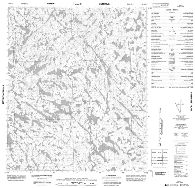 056D16 - NO TITLE - Topographic Map