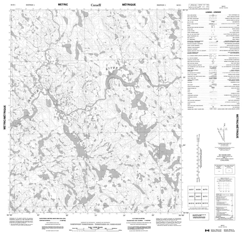 056E01 - NO TITLE - Topographic Map