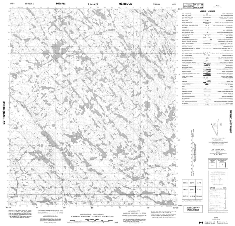 056F03 - NO TITLE - Topographic Map