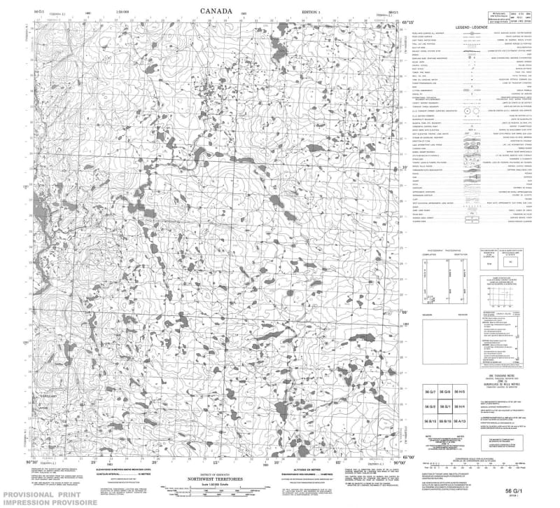 056G01 - NO TITLE - Topographic Map