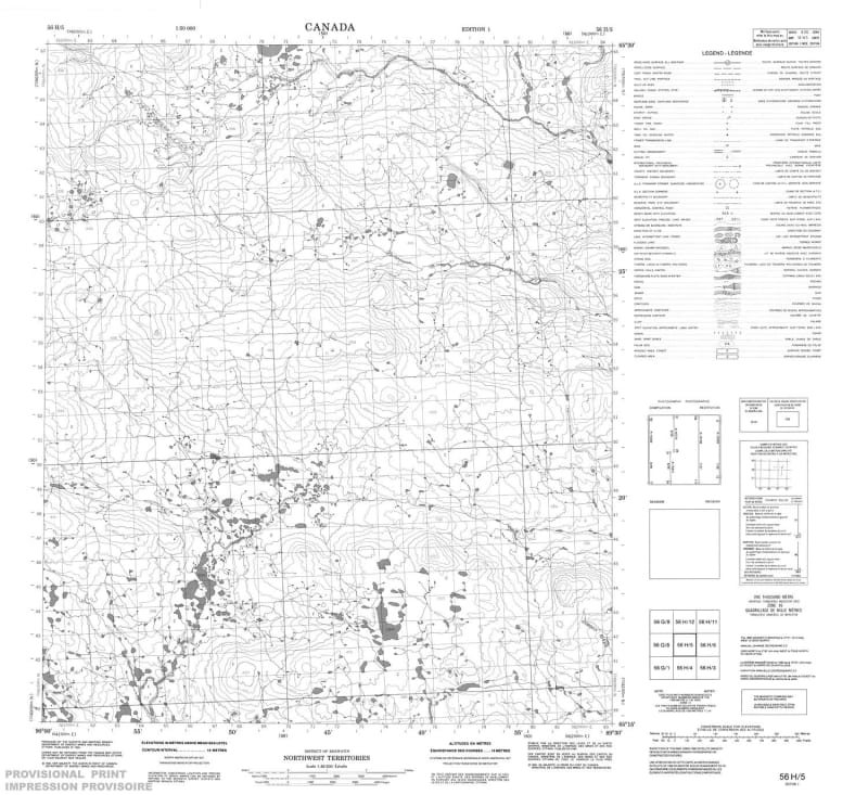 056H05 - NO TITLE - Topographic Map
