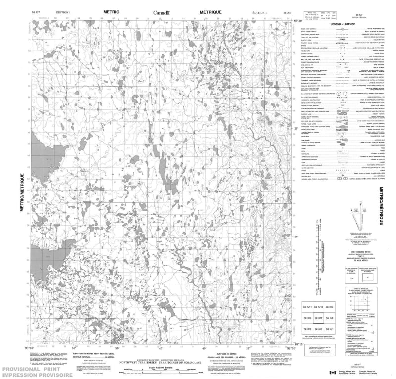 056K07 - NO TITLE - Topographic Map