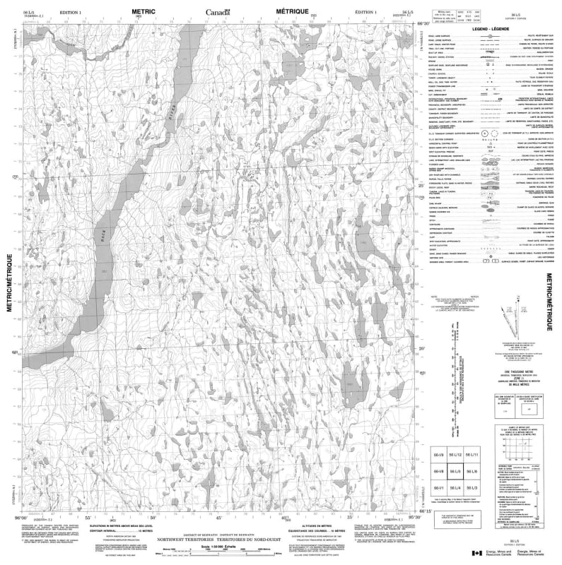 056L05 - NO TITLE - Topographic Map