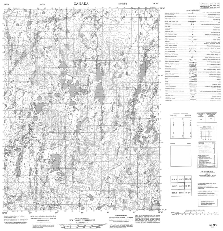 056N08 - NO TITLE - Topographic Map
