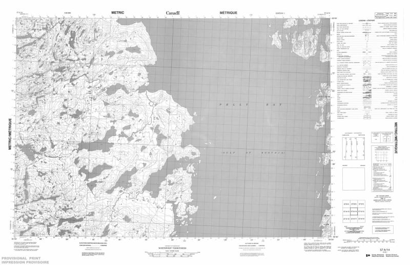 057A14 - NO TITLE - Topographic Map