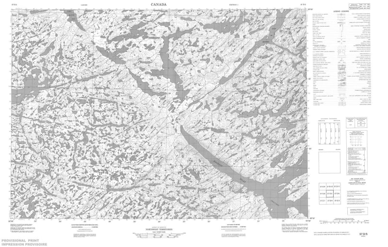 057D05 - NO TITLE - Topographic Map