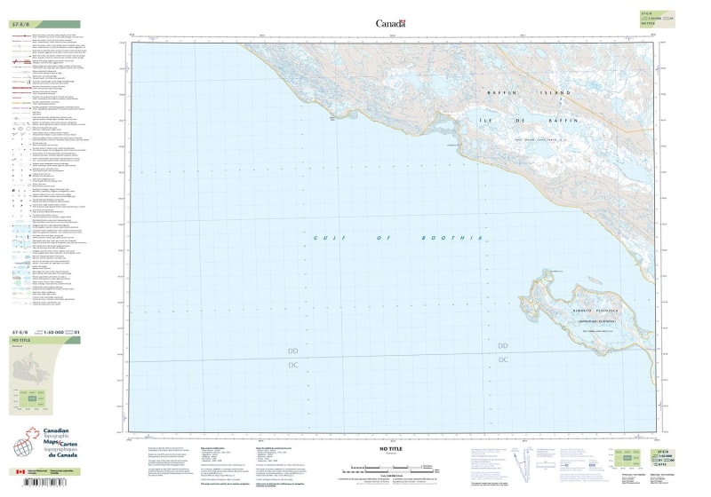 057E08 - NO TITLE - Topographic Map