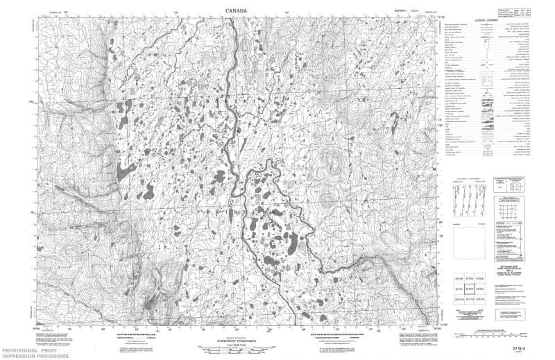 057G04 - NO TITLE - Topographic Map