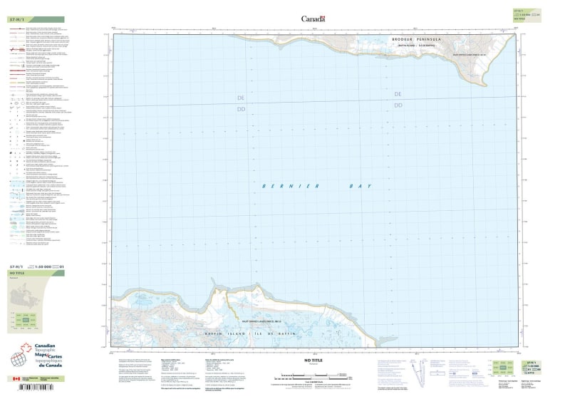 057H01 - NO TITLE - Topographic Map