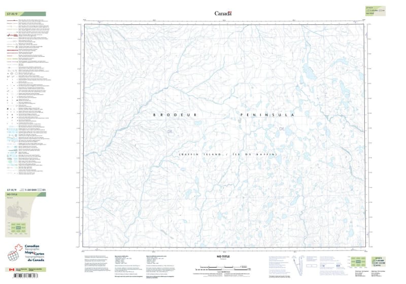 057H09 - NO TITLE - Topographic Map