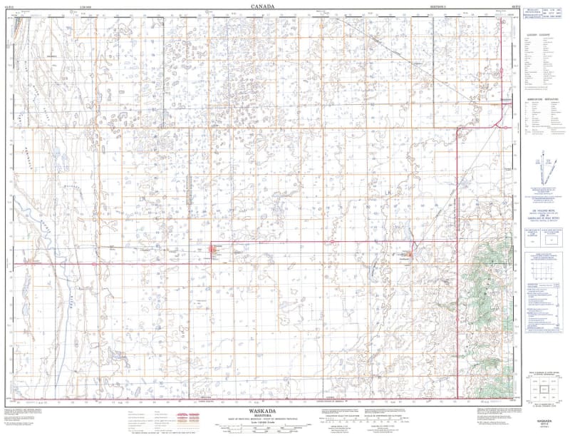 062F02 - WASKADA - Topographic Map