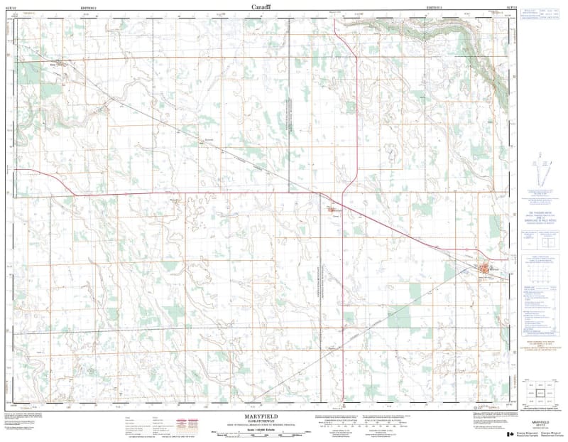 062F13 - MARYFIELD - Topographic Map