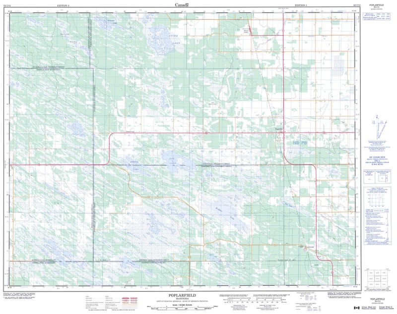 062I13 - POPLARFIELD - Topographic Map