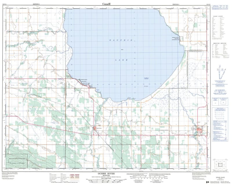 062O04 - OCHRE RIVER - Topographic Map