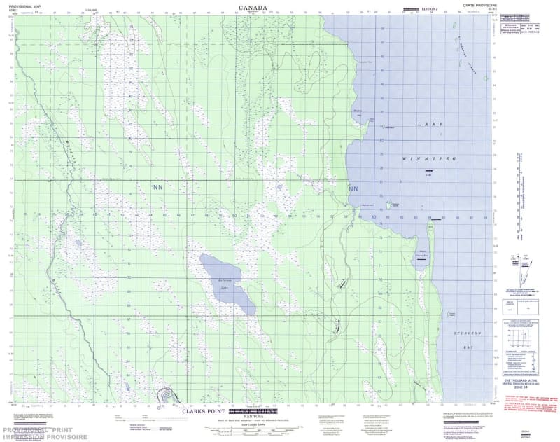 063B01 - CLARKS POINT - Topographic Map