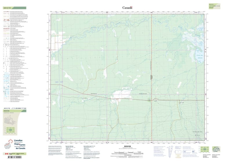 063C13 - ROSCOE - Topographic Map