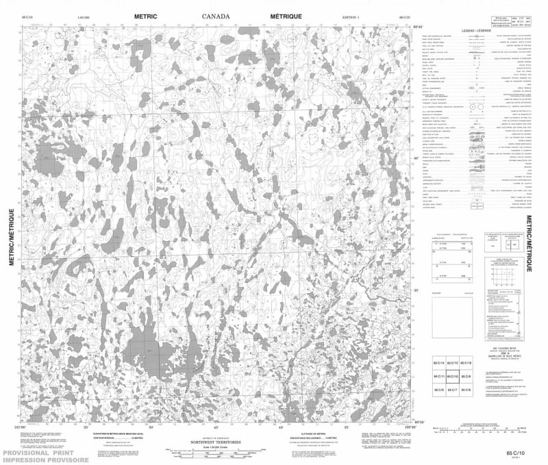 065C10 - NO TITLE - Topographic Map