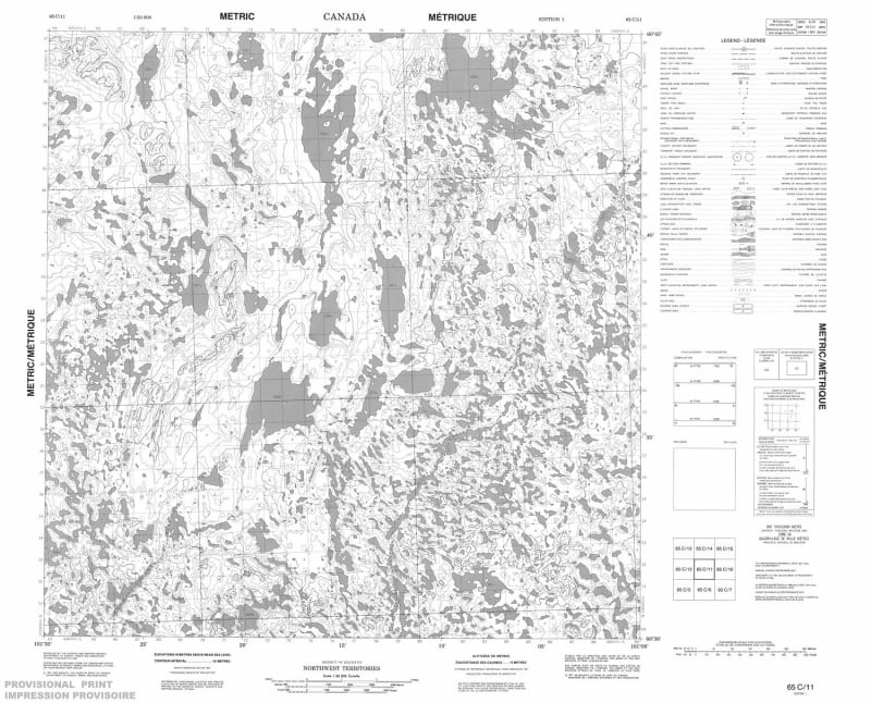 065C11 - NO TITLE - Topographic Map