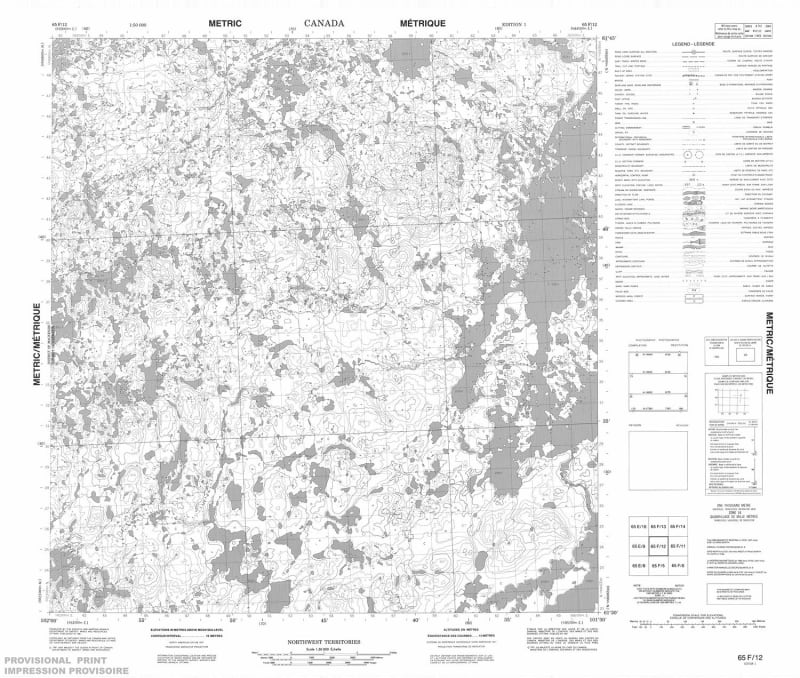 065F12 - NO TITLE - Topographic Map