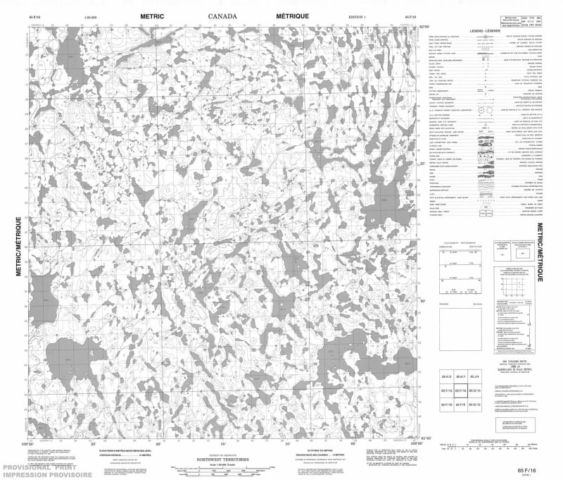 065F16 - NO TITLE - Topographic Map