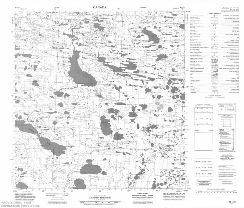 065H08 - NO TITLE - Topographic Map