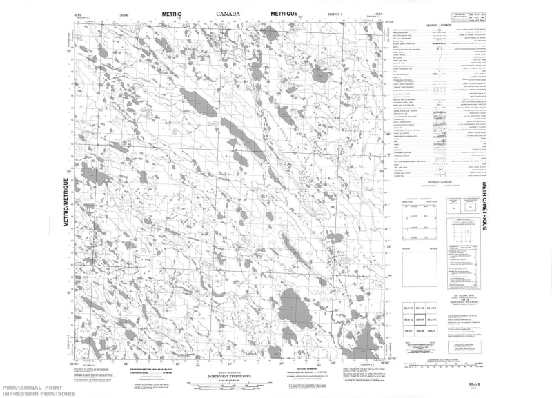 065I09 - NO TITLE - Topographic Map