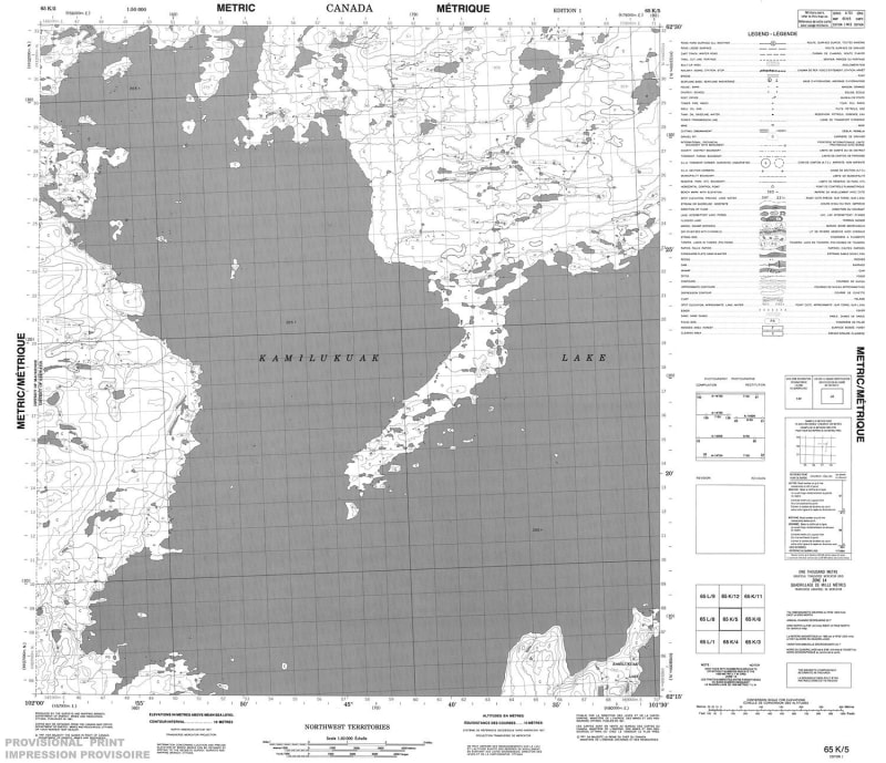 065K05 - NO TITLE - Topographic Map