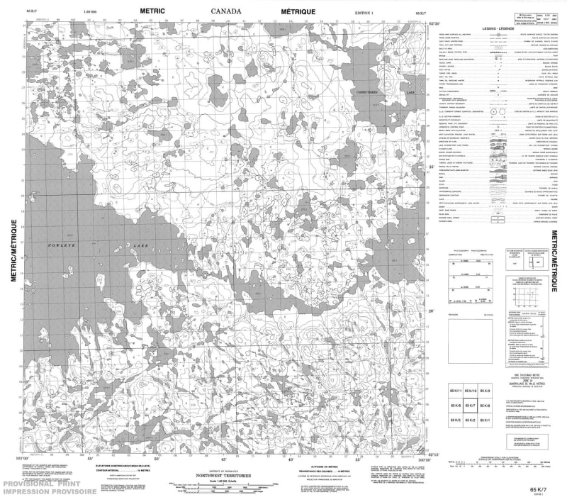 065K07 - NO TITLE - Topographic Map