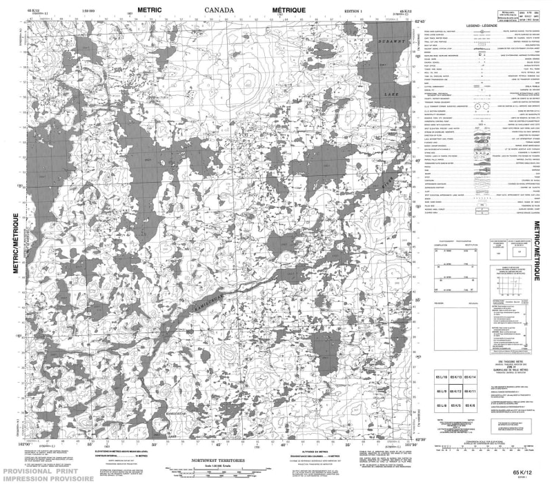 065K12 - NO TITLE - Topographic Map