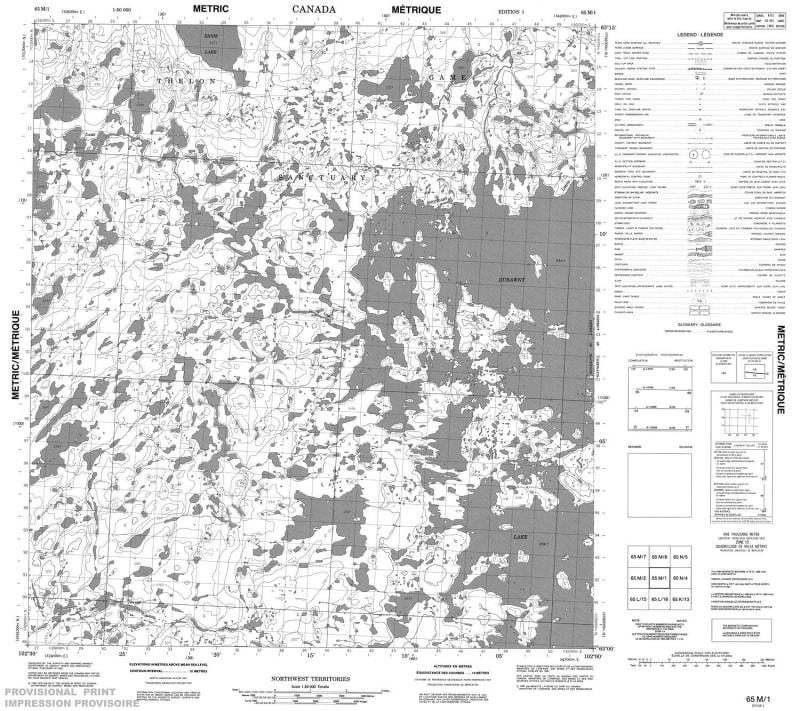 065M01 - NO TITLE - Topographic Map