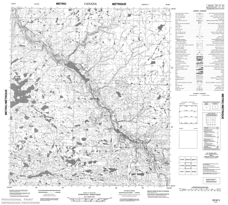 065M05 - NO TITLE - Topographic Map