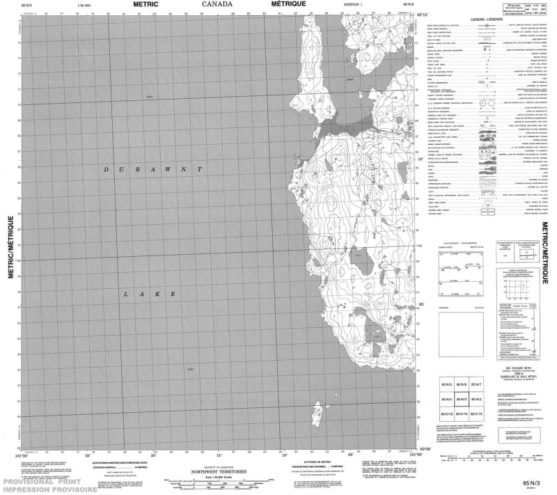 065N03 - NO TITLE - Topographic Map