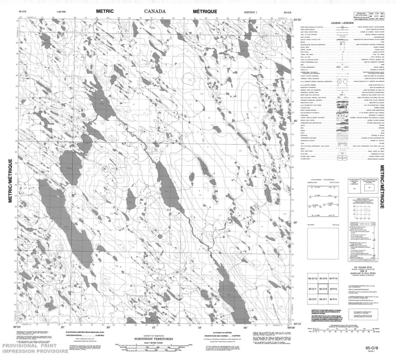 065O08 - NO TITLE - Topographic Map