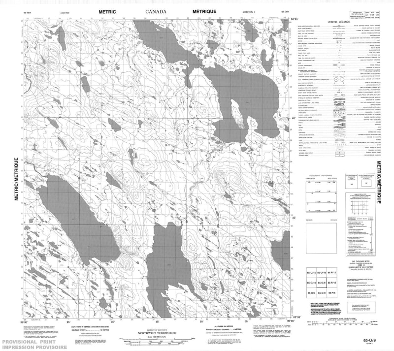 065O09 - NO TITLE - Topographic Map