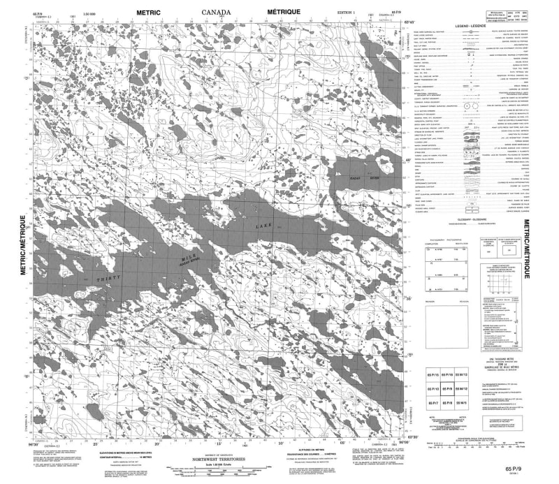 065P09 - NO TITLE - Topographic Map
