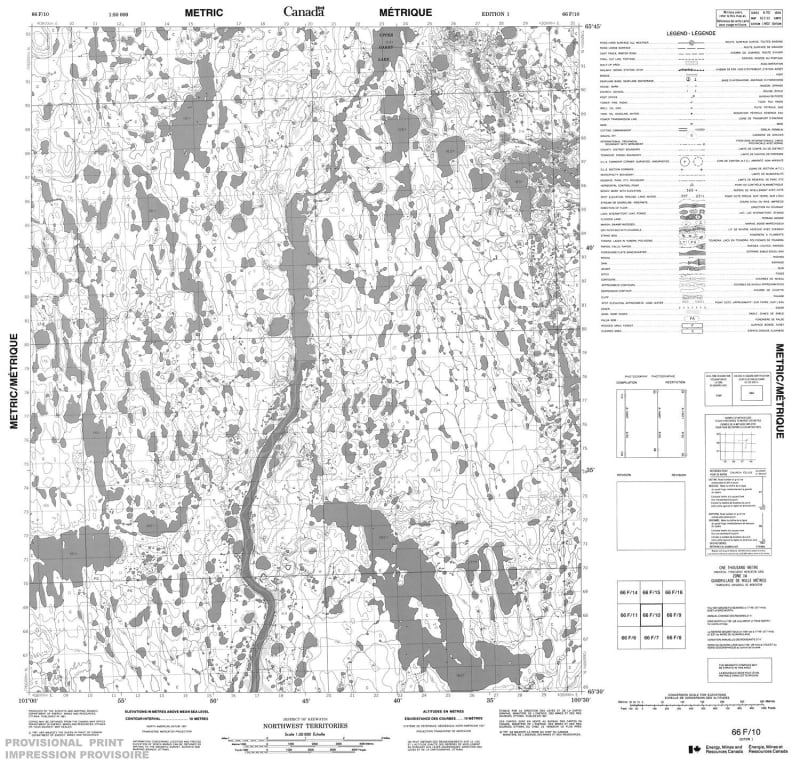 066F10 - NO TITLE - Topographic Map