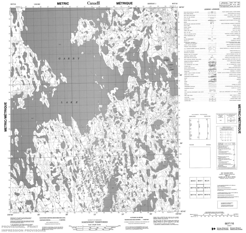 066F16 - NO TITLE - Topographic Map