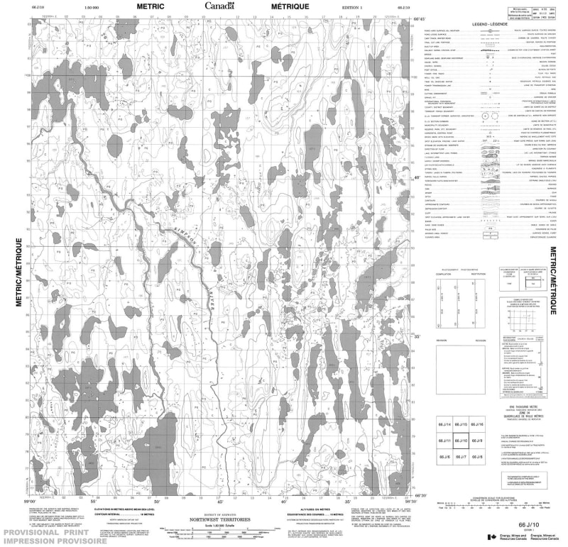 066J10 - NO TITLE - Topographic Map