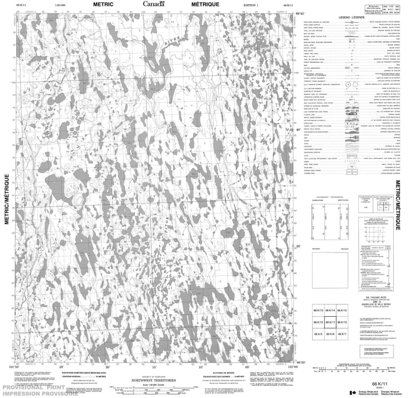 066K11 - NO TITLE - Topographic Map