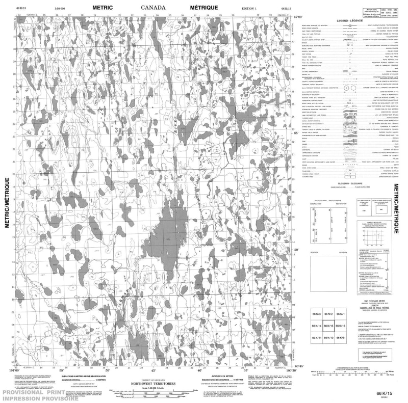 066K15 - NO TITLE - Topographic Map