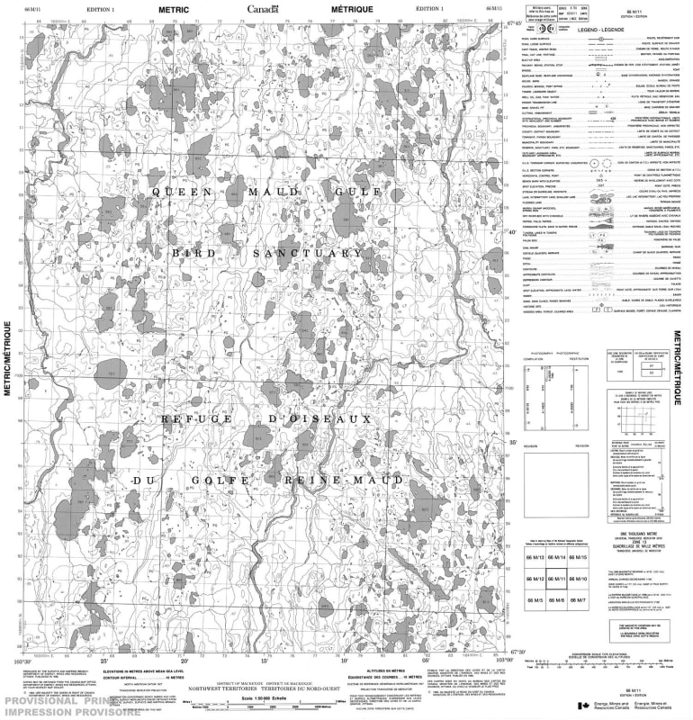 066M11 - NO TITLE - Topographic Map